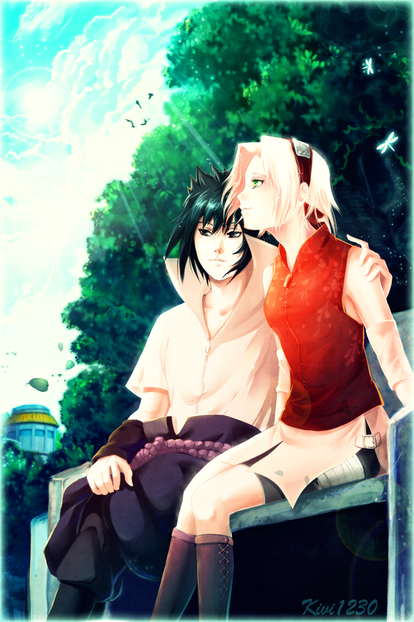 Sasuke and Sakura